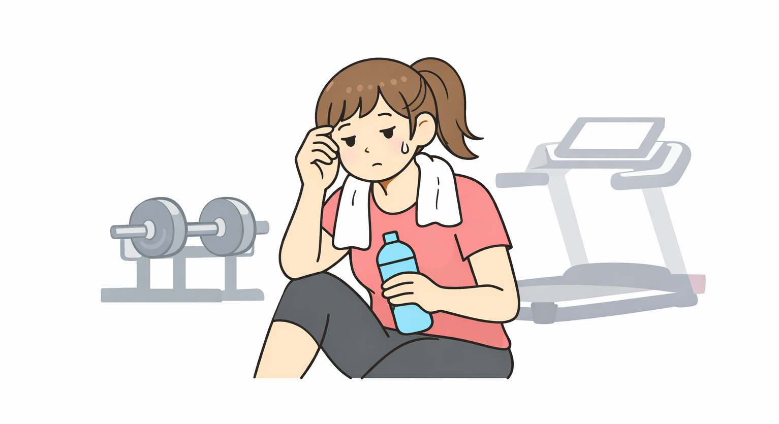 続かなかった経験のイメージ