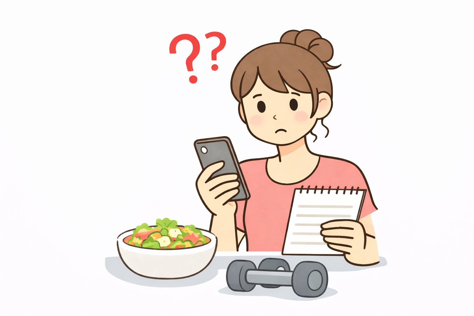 自己流が難しいイメージ